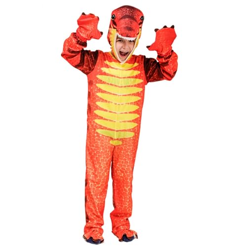 Générique Kostüm für Kinder, Dinosaurier, Karneval, für Maskerade, Cosplay, Rollenspiel und Bühnenshow, mit Schwanz und Kappe, Verkleidung für Kinder Générique Kostüm für Kinder, Dinosaurier, Karneval, für Maskerade, Cosplay, Rollenspiel und Bühnenshow, mit Schwanz und Kappe, Verkleidung für Kinder von Générique