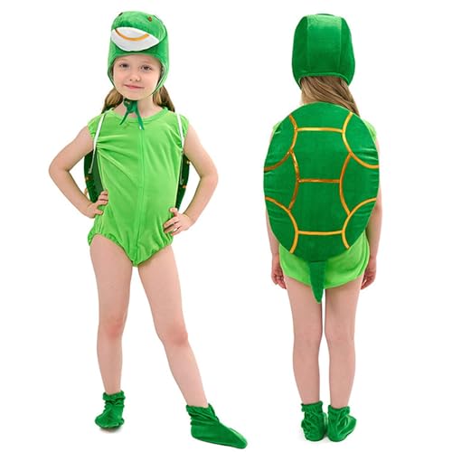 Générique Kostüm für Kinder, grüne Schildkröte, Cosplay, Kleid für Party, Feier, Halloween und Karneval, mit Panzer für 2 bis 15 Jahre, Verkleidung für Kinder Générique Kostüm für Kinder, grüne Schildkröte, Cosplay, Kleid für Party, Feier, Halloween und Karneval, mit Panzer für 2 bis 15 Jahre, Verkleidung für Kinder von Générique