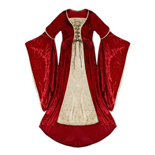 Générique Kostüm für Kinder, mittelalterliches Kleid, für Karneval, Halloween, Party, Verkleidungen, Shows und Cosplay, für 3 bis 13 Jahre, Verkleidung für Kinder, T589 von Générique