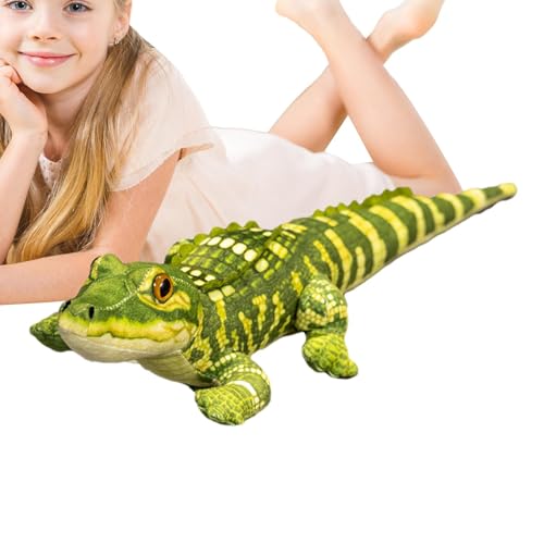 Générique Krokodilfeder | 48 cm Pluxies Spielzeug realistisch niedlich Krokodil | einzigartige Plüschpuppen Puppen Plüschpuppen Krokodil-Simulation weich Plüschspielzeug Générique Krokodilfeder | 48 cm Pluxies Spielzeug realistisch niedlich Krokodil | einzigartige Plüschpuppen Puppen Plüschpuppen Krokodil-Simulation weich Plüschspielzeug von Générique