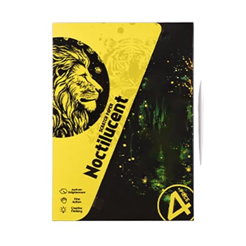 Générique Kunst-Scratch, Klettverschluss, A4-Größe, kreativ, handgefertigt, Glitzer-Malpapier, für Kinder, Jugendliche, Erwachsene, Sketching und Doodling, 62 g, 22 x 5,91 Zoll von Générique