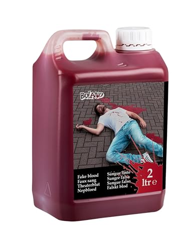 Generique Kunstblut-Kanister Halloweenblut für Kostüme rot 2l Generique Kunstblut-Kanister Halloweenblut für Kostüme rot 2l von Generique