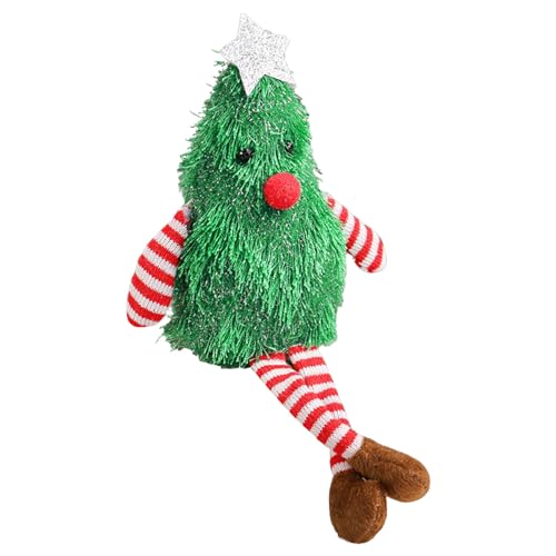 Générique Lange Legs Weihnachtsbaum-Puppe, Weihnachtsbaum, niedlich, Plüschpuppe, niedlich, beleuchtet, Tischdekoration, für Schule, Zuhause, Klassenzimmer, Party Générique Lange Legs Weihnachtsbaum-Puppe, Weihnachtsbaum, niedlich, Plüschpuppe, niedlich, beleuchtet, Tischdekoration, für Schule, Zuhause, Klassenzimmer, Party von Générique