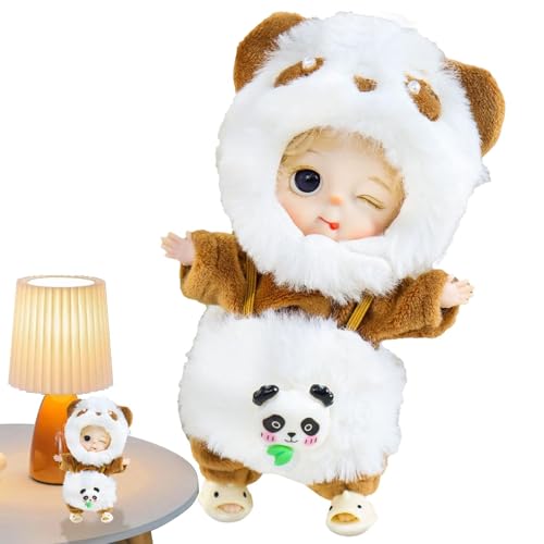 Générique Lebensechte süße Puppen | aus weichem Plüsch | Abnehmbare Kleiderpuppen | Reborn mit Kleidung aus Plüsch, niedlich, realistisch, aus Plüsch Générique Lebensechte süße Puppen | aus weichem Plüsch | Abnehmbare Kleiderpuppen | Reborn mit Kleidung aus Plüsch, niedlich, realistisch, aus Plüsch von Générique