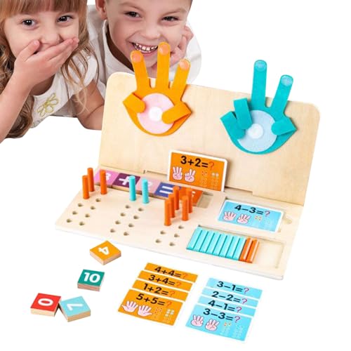 Générique Lernspielzeug, Math Number Counting Blocks, Fine Motor Sensory Skills Activity Games, Early Development Portable Compact Versatile Ideal for Boys Girls Kids, Homeschool von Générique