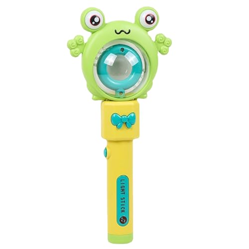 Générique Light Up Party Toys, LED Toy Wand, 4,49 x 9,92 Zoll Handheld Rotating Lighting Music Sensory, Electric Bunny Frog Wand mit Flashing Color für Spielzeit und Partys Générique Light Up Party Toys, LED Toy Wand, 4,49 x 9,92 Zoll Handheld Rotating Lighting Music Sensory, Electric Bunny Frog Wand mit Flashing Color für Spielzeit und Partys von Générique