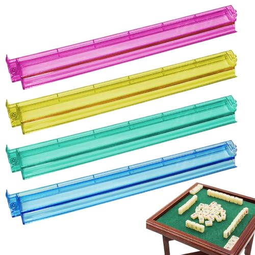 Générique Mahjong Tile Pushers, Mehrfarbig, Mahjong Pushers Racks, Acryl Storage Organizer, 4 Stück, Mah Jongg for Easy Movement Générique Mahjong Tile Pushers, Mehrfarbig, Mahjong Pushers Racks, Acryl Storage Organizer, 4 Stück, Mah Jongg for Easy Movement von Générique