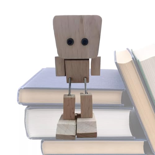 Générique Mann aus Holz, kleine Figur für Studenten, Erwachsene, Spiel, Studenten, Erwachsene, lustige Dekoration von Générique