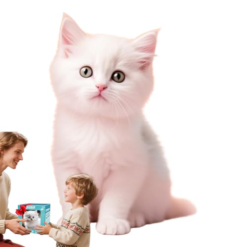 Générique Mechanische Katzen, elektrisches Katzenroboterspielzeug, 15,9 x 11,9 x 7,2 cm, niedliches interaktives Roboter-Tier, mit Sound und Licht, neuartiges Plüschtier für Kinder Générique Mechanische Katzen, elektrisches Katzenroboterspielzeug, 15,9 x 11,9 x 7,2 cm, niedliches interaktives Roboter-Tier, mit Sound und Licht, neuartiges Plüschtier für Kinder von Générique
