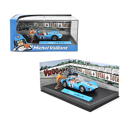 Générique Michel Vaillant Le Mans 1961-1/43 IXO Auto + Figur + DEKOR V1 Générique Michel Vaillant Le Mans 1961-1/43 IXO Auto + Figur + DEKOR V1 von Générique