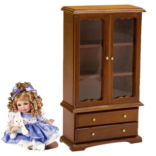 Générique Miniatur Bookshelf, Display Shelf, Wooden 3-Floor Bookcase, Sturdy & Elegant Furniture, Layers Bookshelf for Perfect Collectibles Decoration, 5,91 x 3,43 x 1,46 Zoll Générique Miniatur Bookshelf, Display Shelf, Wooden 3-Floor Bookcase, Sturdy & Elegant Furniture, Layers Bookshelf for Perfect Collectibles Decoration, 5,91 x 3,43 x 1,46 Zoll von Générique