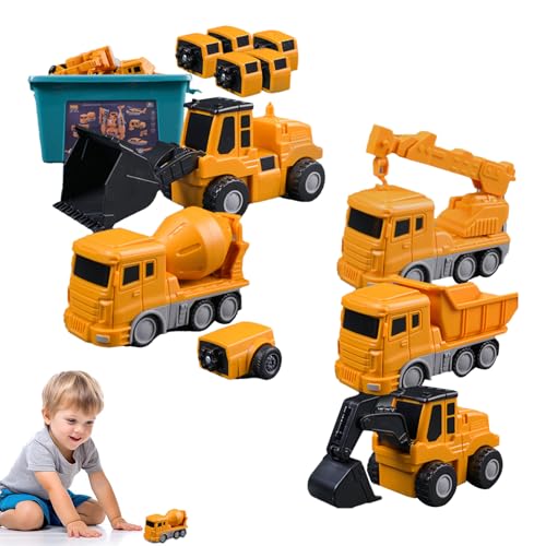 Générique Modulares Umbauspielzeug-Set Constructo – Roboterfigur von Bau bis Bau | Action-Fahrzeugspielzeug für Jugendliche und Mädchen Générique Modulares Umbauspielzeug-Set Constructo – Roboterfigur von Bau bis Bau | Action-Fahrzeugspielzeug für Jugendliche und Mädchen von Générique