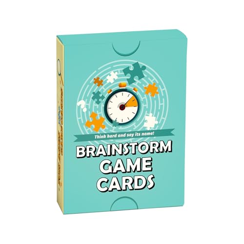 Générique Party Card Games, Team Building Cards Game, 50 x Gesprächs-Set, Bildung Social Interactive Game, Familie, Freunde, Bonding Fun, 5,2 x 3,51 Zoll (Kartengröße) von Générique