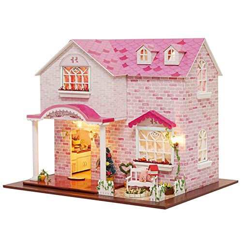 Générique Partygeschenk zum Geburtstag, Basteln, zusammengebaut, 3D, Stereo, handgefertigt, Miniatur Dachboden, Haus, Rosa Very Générique Partygeschenk zum Geburtstag, Basteln, zusammengebaut, 3D, Stereo, handgefertigt, Miniatur Dachboden, Haus, Rosa Very von Générique