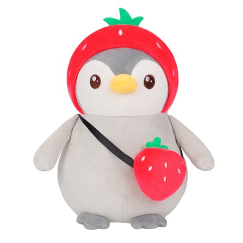 Générique Pinguin-Spielzeug aus Plüsch, weiches Tier, tragbar, für Tisch, Schlafzimmer, Schlafkissen von Générique