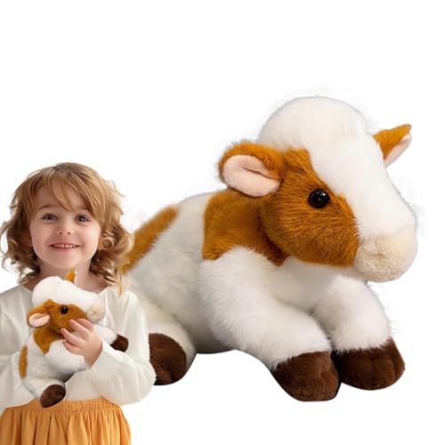 Générique Plüschkuh | Süße Tierkühe 8,6 Zoll – Kuscheltiere, Plüschtier Yak, Bauernhof-Plüschspielzeug für Frauen, Männer, Générique Plüschkuh | Süße Tierkühe 8,6 Zoll – Kuscheltiere, Plüschtier Yak, Bauernhof-Plüschspielzeug für Frauen, Männer, von Générique