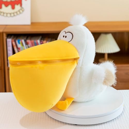 Générique Plüschpuppe Pelikan, Tierornamente aus Plüsch, Puppenspielzeug für Kinder, Plüschgeschenke für Kinder, lustige Puppen, Kissen Ente Générique Plüschpuppe Pelikan, Tierornamente aus Plüsch, Puppenspielzeug für Kinder, Plüschgeschenke für Kinder, lustige Puppen, Kissen Ente von Générique