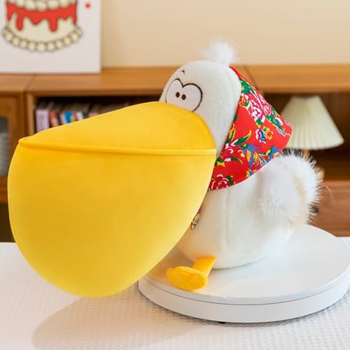 Générique Plüschpuppe Pelikan, Tierornamente aus Plüsch, Puppenspielzeug für Kinder, Plüschgeschenke für Kinder, lustige Puppen, Kissen Ente Générique Plüschpuppe Pelikan, Tierornamente aus Plüsch, Puppenspielzeug für Kinder, Plüschgeschenke für Kinder, lustige Puppen, Kissen Ente von Générique