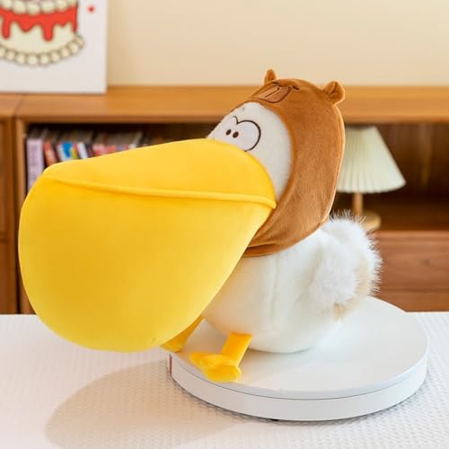 Générique Plüschpuppe Pelikan, Tierornamente aus Plüsch, Puppenspielzeug für Kinder, Plüschgeschenke für Kinder, lustige Puppen, Kissen Ente Générique Plüschpuppe Pelikan, Tierornamente aus Plüsch, Puppenspielzeug für Kinder, Plüschgeschenke für Kinder, lustige Puppen, Kissen Ente von Générique