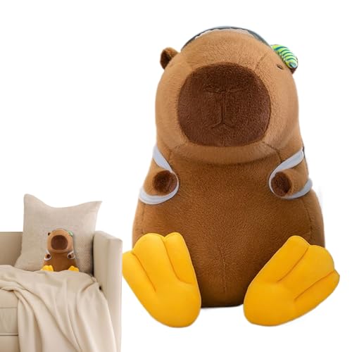 Générique Plüschspielzeug Capybara – weiches und kompaktes Plüsch, Badeanzug, weich, tragbar, für Baby, Haus, Weihnachten, Geburtstag, Erwachsene von Générique