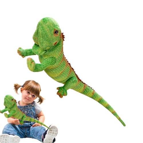 Générique -Plüschspielzeug | Realistische Tierfiguren von Aguana – Reptil Tier Figuren Doll, Soft Cartoon Cushion Pillow, Geschenke für Mädchen Générique -Plüschspielzeug | Realistische Tierfiguren von Aguana – Reptil Tier Figuren Doll, Soft Cartoon Cushion Pillow, Geschenke für Mädchen von Générique