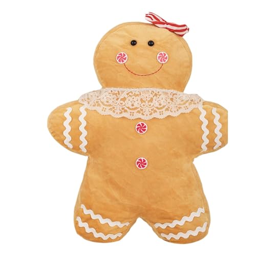Générique Plüschtier Gewürzmann – Weihnachtliche Plüschfiguren aus Gewürz – Plüschkissen – Weihnachts-Plüschfiguren 50 cm – Cookie Plüsch für Weihnachtsfeiern – im Lieferumfang enthalten Générique Plüschtier Gewürzmann – Weihnachtliche Plüschfiguren aus Gewürz – Plüschkissen – Weihnachts-Plüschfiguren 50 cm – Cookie Plüsch für Weihnachtsfeiern – im Lieferumfang enthalten von Générique