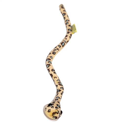 Générique Plüschtier Schlange, Tier, vielseitig, weich, mit echtem und flexiblem Design, ideal als Geschenk für Kinder und Reptilienliebhaber (36 cm) von Générique