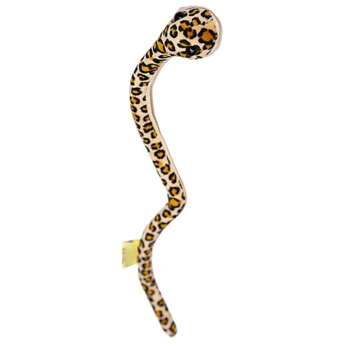 Générique Plüschtier Schlange, Tier, vielseitig, weich, mit echtem und flexiblem Design, ideal als Geschenk für Kinder und Reptilienliebhaber (36 cm) von Générique