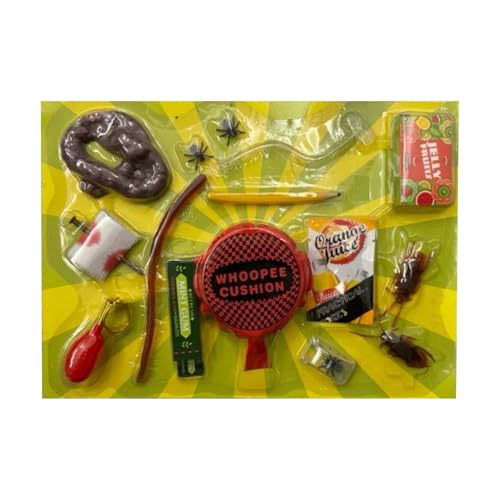 Générique Prank Toys, Compact Kids Tricks Toys Pranks Jokes Gag Kit, 30,5 x 3,8 x 4,7 cm (12,6 x 9,25 x 1,18 Zoll), niedliches Hilarious Lustiges Joke Set mit Fart Pad für Erwachsene, Teenager, Kinder von Générique