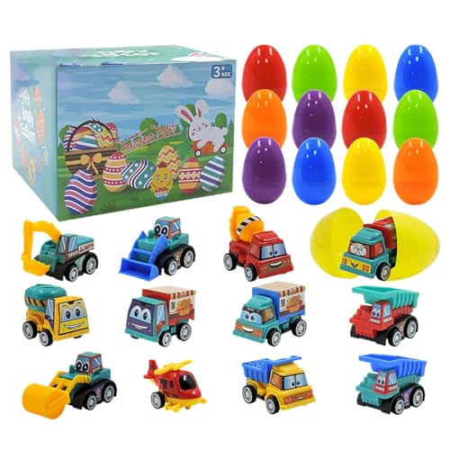 Générique Prefilled Easter Eggs, Spring Prize Supplies, Cartoon Vehicle Toy, Sturdy Lightweight Exciting Portable Reusable Compact for Kids, 5.91 x 5.91 x 4.33 inches Générique Prefilled Easter Eggs, Spring Prize Supplies, Cartoon Vehicle Toy, Sturdy Lightweight Exciting Portable Reusable Compact for Kids, 5.91 x 5.91 x 4.33 inches von Générique