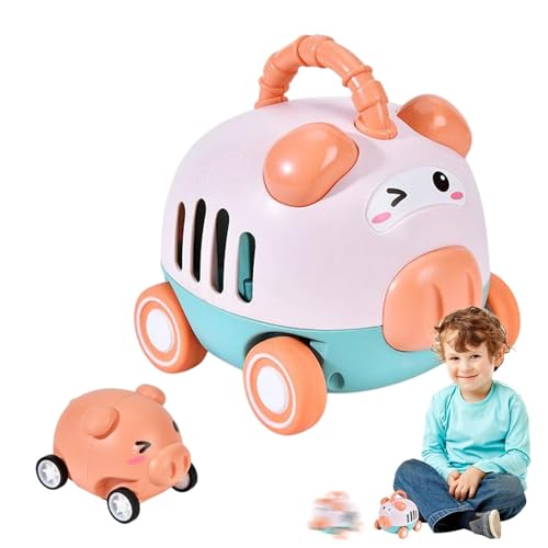 Générique Press and Go Car, Cartoon Animal Inertia Race Vehicle, Cute Pressing Sliding Friction Car, Interactive Push and Go Racing Toy for, Fine Motor Skills Development for Kids Générique Press and Go Car, Cartoon Animal Inertia Race Vehicle, Cute Pressing Sliding Friction Car, Interactive Push and Go Racing Toy for, Fine Motor Skills Development for Kids von Générique