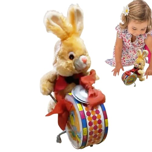 Générique Rabbit Clockwork Toy, Wind-up Hase, Spielzeug für Kleinkinder, Plüschtiere, Roboter, Wind-Up-Spielzeug, interaktives Walking Elektrisches Tiermodell für Easter, Kinder, Générique Rabbit Clockwork Toy, Wind-up Hase, Spielzeug für Kleinkinder, Plüschtiere, Roboter, Wind-Up-Spielzeug, interaktives Walking Elektrisches Tiermodell für Easter, Kinder, von Générique