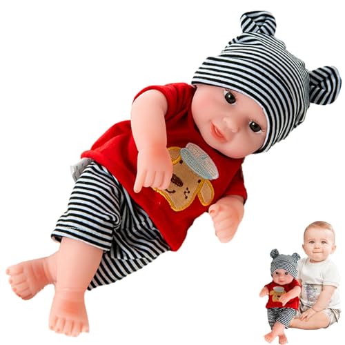 Générique Realistische Babypuppe – niedliche Figur aus weichem Gummi | Realistische Neugeborene wasserdicht für Reborn Dolls Toy Soft Baby Niedliche Figur aus Gummi für alle Générique Realistische Babypuppe – niedliche Figur aus weichem Gummi | Realistische Neugeborene wasserdicht für Reborn Dolls Toy Soft Baby Niedliche Figur aus Gummi für alle von Générique