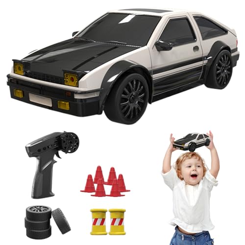 Générique Remote Control Drift Car, 1:24 Scale Children Remote Control Drift Car Toy, High-Speed Racing Fahrzeug mit austauschbaren Tires für Backyard und Parks, 7,68 x 3,35 x 2,68 Zoll von Générique