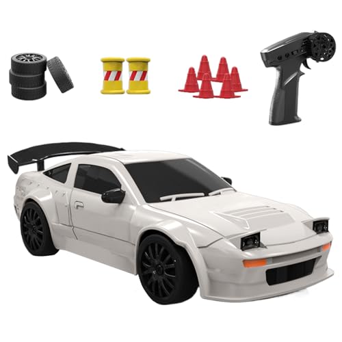 Générique Remote Control Drift Car, 1:24 Scale Children Remote Control Drift Car Toy, High-Speed Racing Fahrzeug mit austauschbaren Tires für Backyard und Parks, 7,68 x 3,35 x 2,68 Zoll Générique Remote Control Drift Car, 1:24 Scale Children Remote Control Drift Car Toy, High-Speed Racing Fahrzeug mit austauschbaren Tires für Backyard und Parks, 7,68 x 3,35 x 2,68 Zoll von Générique
