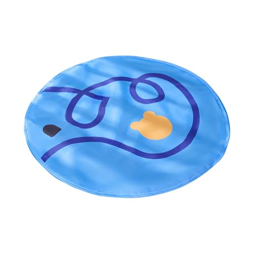 Générique Rolling Cat Ball Play Matte, interaktives Haustierspiel-Pad, weiches komfortables Design, 51 x 71 x 10 cm, eingebauter beweglicher Ball für drinnen und draußen, lustige Aktivität für Katzen von Générique