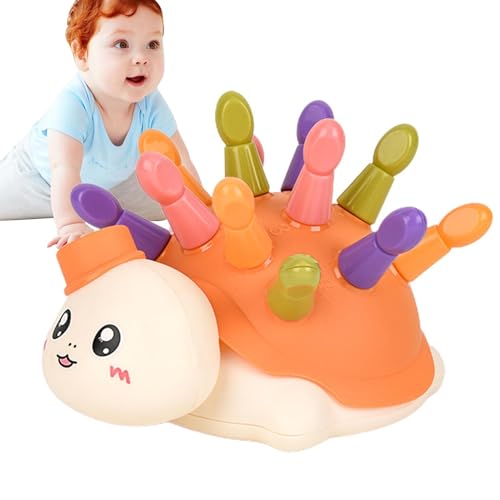 Générique Schildkrötenspielzeug mit Feinmotorik – Feinmotorik | Wheel Design feiner Motor Turtle Fidget Friend, Lernspielzeug, Geschenk für und Mädchen ab 1 Jahr von Générique