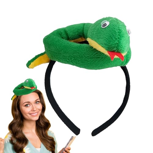 Générique Schlange Haarband Haarzubehör Haarband Schmusetuch | Dekoration Stirnband weich Accessoire Damen für Kostüm, Party, Frauen Générique Schlange Haarband Haarzubehör Haarband Schmusetuch | Dekoration Stirnband weich Accessoire Damen für Kostüm, Party, Frauen von Générique