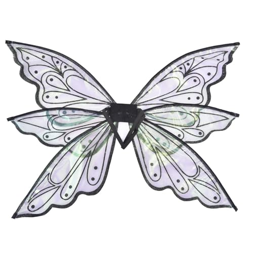 Générique Schmetterlingsflügel – Verkleiden Sie sich mit glitzernden Feenflügeln – Geschenk für die Geburtstagsfeier, Weihnachten, Halloween Générique Schmetterlingsflügel – Verkleiden Sie sich mit glitzernden Feenflügeln – Geschenk für die Geburtstagsfeier, Weihnachten, Halloween von Générique