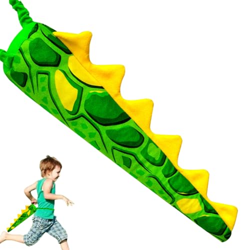 Générique Schwanzkostüm für Kinder, Plüsch-Dinosaurier-Tail, niedlicher Tierschwanz für Halloween, Partys, Feiern | Child's Tails Cosplay Kostüm Fun Kids Kostüm Générique Schwanzkostüm für Kinder, Plüsch-Dinosaurier-Tail, niedlicher Tierschwanz für Halloween, Partys, Feiern | Child's Tails Cosplay Kostüm Fun Kids Kostüm von Générique