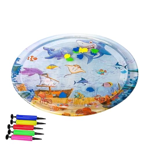 Générique Sensory Water Play Mat Cats, Pet Interactive Water Sensory Pad, Cool Comfortable Play Mat Dogs and Cats, Indoor Outdoor Floor Toy, Stimulating Activity for Pets von Générique