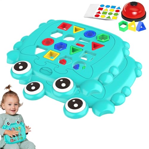 Générique Shape Toys, Color and Shapes Puzzles Learning Games, Cartoon Crab Checkerboard Tabletop Game, Preschool Learning Activities for Boys and Girls, Fun Educational Games for Kids Générique Shape Toys, Color and Shapes Puzzles Learning Games, Cartoon Crab Checkerboard Tabletop Game, Preschool Learning Activities for Boys and Girls, Fun Educational Games for Kids von Générique