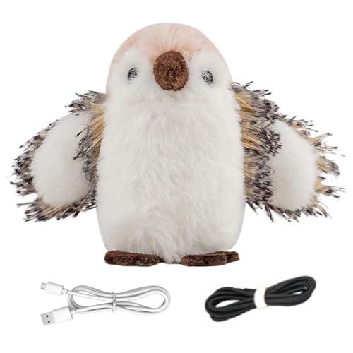 Générique Simulation Bird Pet Toy, Realistic Sound Bird, Intelligent Interactive Kitten Plaything, Fun Entertainment Gift for Small Dogs Kids Teens Adults Friends Playtime Use, 6,69 x 3,94 Zoll Générique Simulation Bird Pet Toy, Realistic Sound Bird, Intelligent Interactive Kitten Plaything, Fun Entertainment Gift for Small Dogs Kids Teens Adults Friends Playtime Use, 6,69 x 3,94 Zoll von Générique