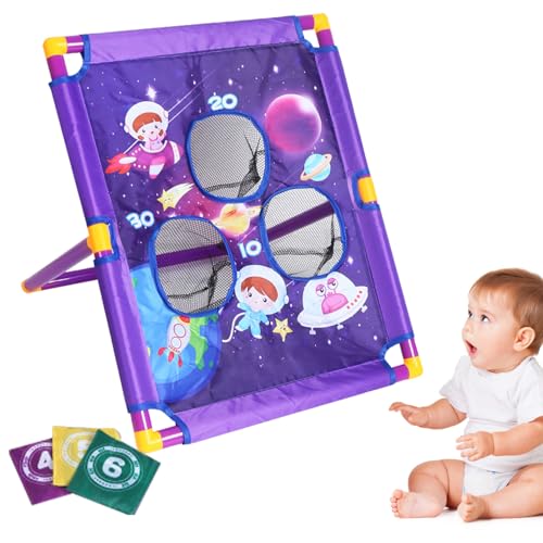 Générique Sitzsackspiele für – Cornhole, verspielt und lehrreich, Geschicklichkeitsspiel für Kleinkinder | farbenfrohe Entwicklungsaktivität, lustiges Spielzeug für Familie, Eltern und Momente des von Générique