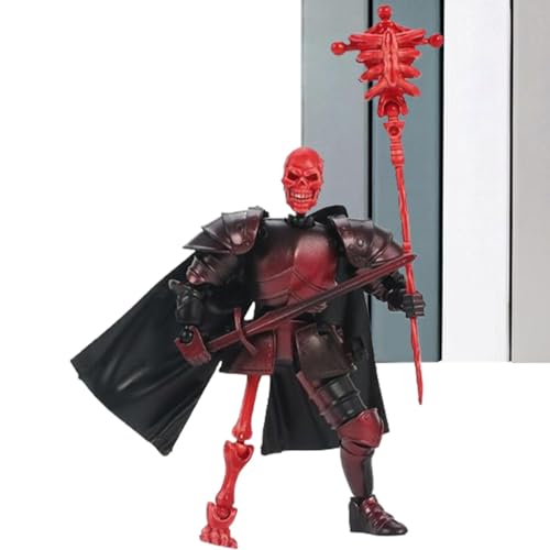 Générique Skull Action Figur, Grün/Gold/Rot/Silber Cooles Design bewegliches Articulated Toys, 5,51 Zoll Figur, Desktop-Dekoration für Schlafzimmer, Wohnzimmer, Study Générique Skull Action Figur, Grün/Gold/Rot/Silber Cooles Design bewegliches Articulated Toys, 5,51 Zoll Figur, Desktop-Dekoration für Schlafzimmer, Wohnzimmer, Study von Générique