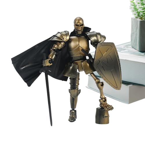 Générique Skull Action Figur, Grün/Gold/Rot/Silber Cooles Design bewegliches Articulated Toys, 5,51 Zoll Figur, Desktop-Dekoration für Schlafzimmer, Wohnzimmer, Study Générique Skull Action Figur, Grün/Gold/Rot/Silber Cooles Design bewegliches Articulated Toys, 5,51 Zoll Figur, Desktop-Dekoration für Schlafzimmer, Wohnzimmer, Study von Générique