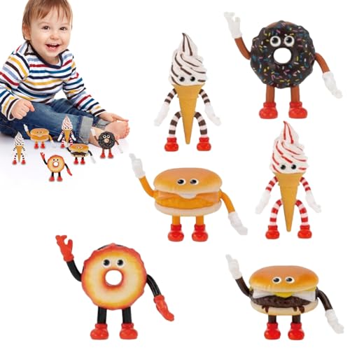 Générique Snack-Figuren, 6 x kleine Snackfiguren, 25,1 x 16,8 x 12 cm. Niedliche Sammelfiguren mit Eggshell, Buchshelf Dekoration, Desktop Ornamente für Kinder Mädchen Générique Snack-Figuren, 6 x kleine Snackfiguren, 25,1 x 16,8 x 12 cm. Niedliche Sammelfiguren mit Eggshell, Buchshelf Dekoration, Desktop Ornamente für Kinder Mädchen von Générique