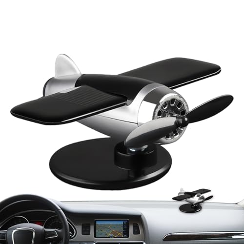 Générique Solarbetriebenes Flugzeug – drehbarer Solar-Helikopter, dekorativ, Miniatur-Figur für Armaturenbrett – Geschenk für Damen, Herren und Vater Générique Solarbetriebenes Flugzeug – drehbarer Solar-Helikopter, dekorativ, Miniatur-Figur für Armaturenbrett – Geschenk für Damen, Herren und Vater von Générique