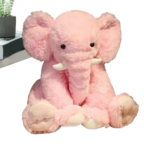 Générique Spielzeug aus Elefantenstoff – Elefant aus Plüsch | Stoff | weich und bequem | Elefann Cuddly Spielzeug für Schlafbegleiter, Elfar-Spielzeug, Moell-Dekoration von Générique