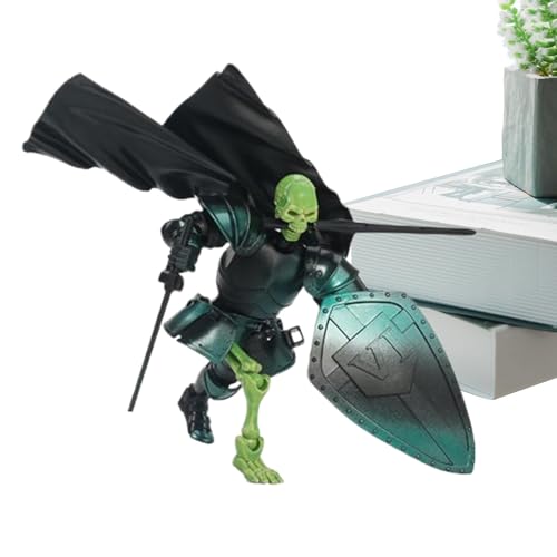 Générique Spielzeug der Actionfigur Skelett, Actionfigur Skelett – Action-Figur mit coolem Design mit mehreren Gelenken – Dekoration für Haus, Büro, Wohnzimmer Générique Spielzeug der Actionfigur Skelett, Actionfigur Skelett – Action-Figur mit coolem Design mit mehreren Gelenken – Dekoration für Haus, Büro, Wohnzimmer von Générique